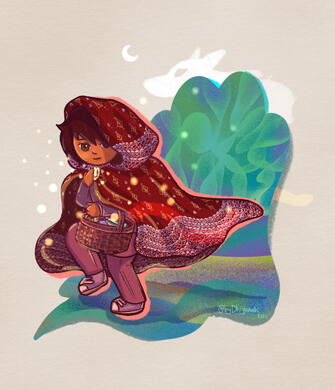 Little Red Songket
