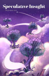 Cover for Speculative Insight, December 2025 (Art only)