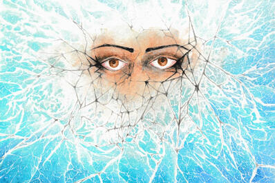 Untitled, Watercolor Eyes (watercolor)