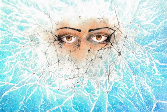 Untitled, Watercolor Eyes (watercolor)