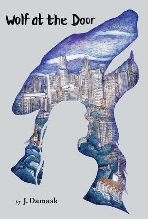 Cover art of the silhouette of a howling wolf's head, inside which is illustrated Singapore's cityscape of buildings and trees growing in between. Inlaid within the wolf silhouette is the silhouette of a woman looking in the same direction as the wolf, wit
